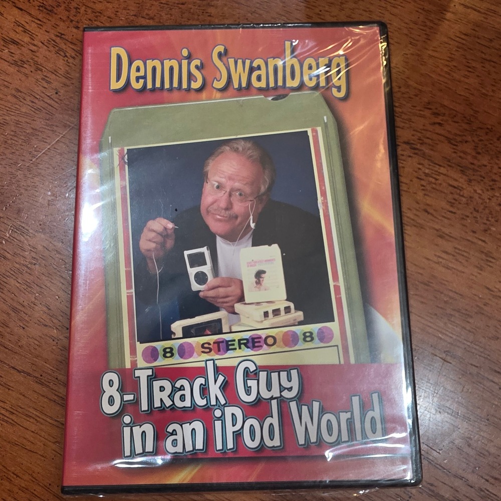 Dennis Swanberg 8-Track Guy in an iPod World DVD New Sealed Comedy Stand Up